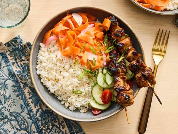 Sticky and sweet Filipino barbecue skewers 