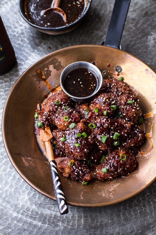 Sticky Asian BBQ boneless oven baked chicken wings