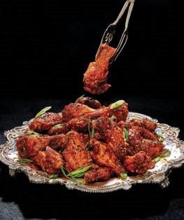 Sticky Asian chicken wings