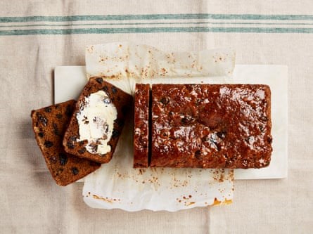 Sticky Assam malt loaf