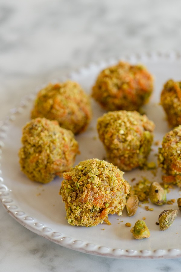 Sticky carrot-cake balls (Carrot halwa)