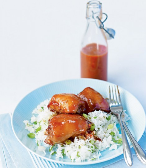 Sticky chicken