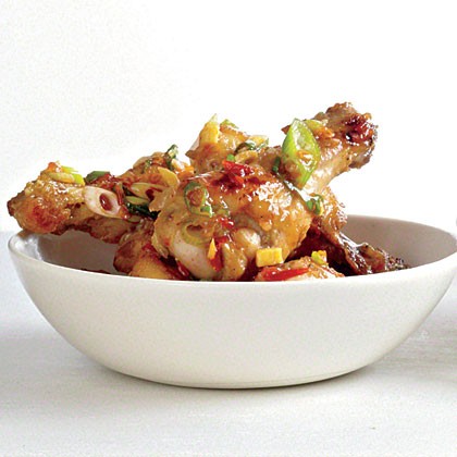 Sticky chile drumettes