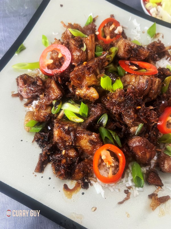Sticky Chinese pork belly