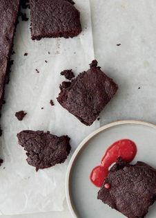 Sticky chocolate pudding (Chokoladekage)