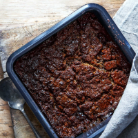 Sticky date and toffee pudding