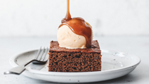 Sticky date pudding with rum butterscotch sauce