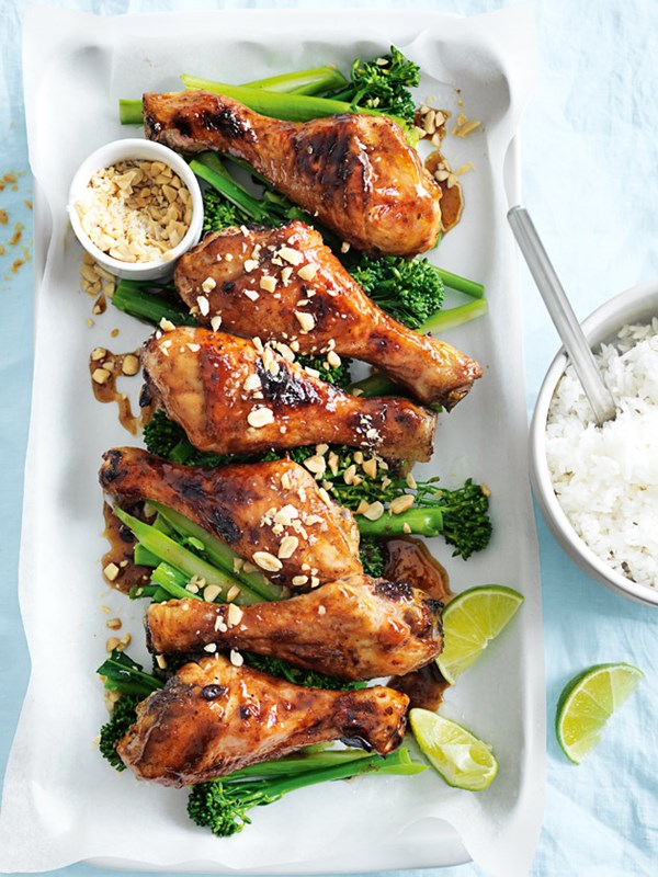Sticky ginger and black bean chicken