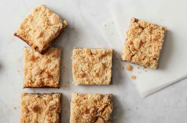 Sticky ginger squares