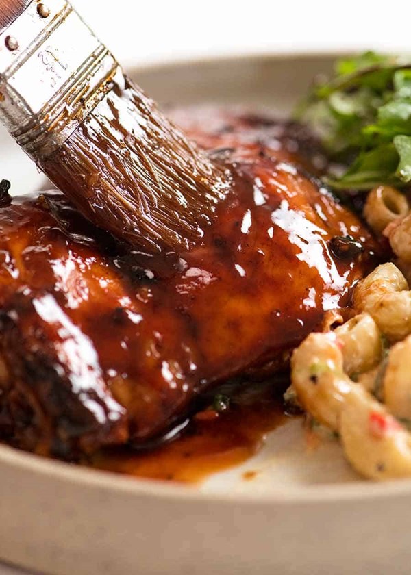 Sticky grilled chicken