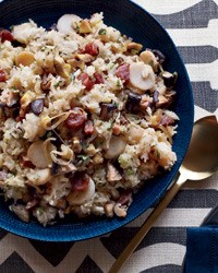 Sticky-rice dressing