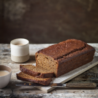 Sticky spiced squash loaf