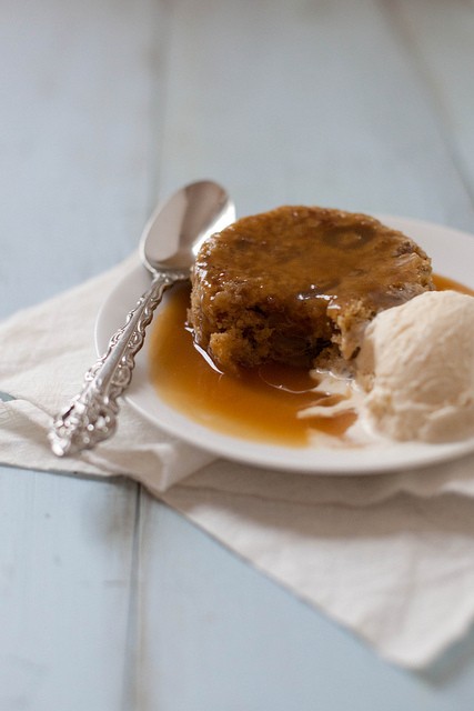 Sticky toffee pudding