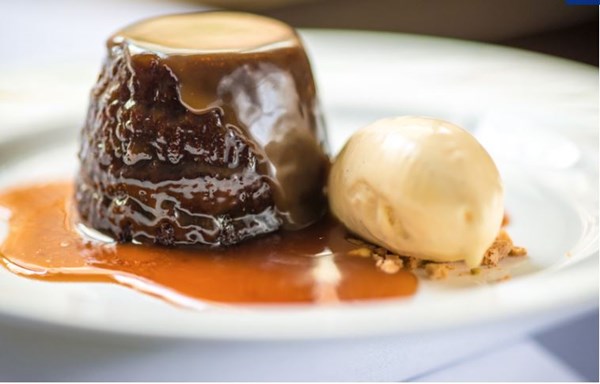 Sticky toffee pudding