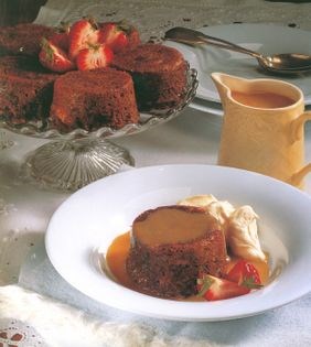 Sticky toffee puddings