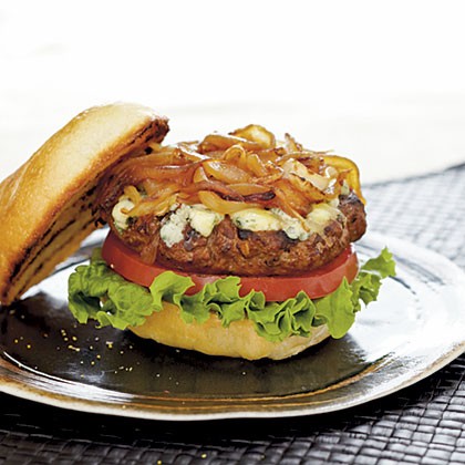 Stilton burgers