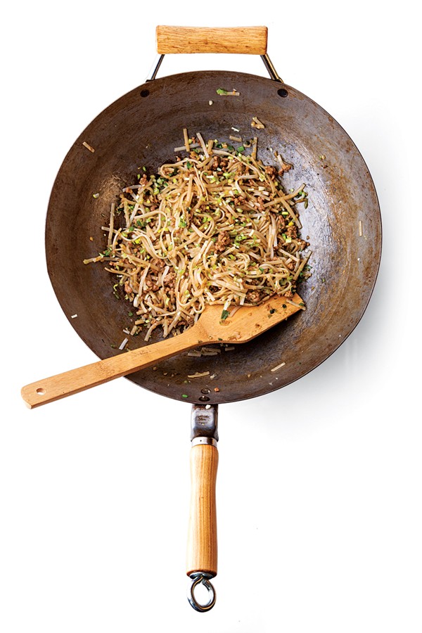 Stir-fried breakfast noodles