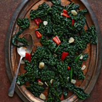 Stir-fried cavolo nero 