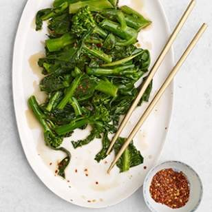 Stir-fried Chinese broccoli