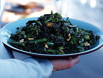Stir-fried Chinese broccoli