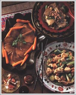Stir-fried oyster mushrooms