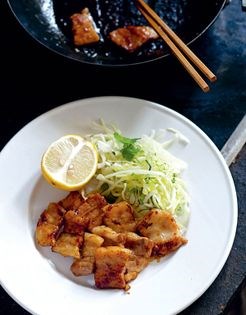 Stir-fried pork with ginger sauce (Shogayaki)