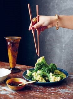 Stir-fried seasonal vegetables