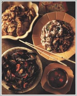 Stir-fried Shanghai rice pudding