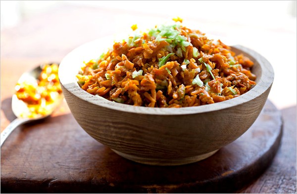 Stir-fried sweet potatoes