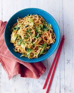 Stir-fried veggie noodles