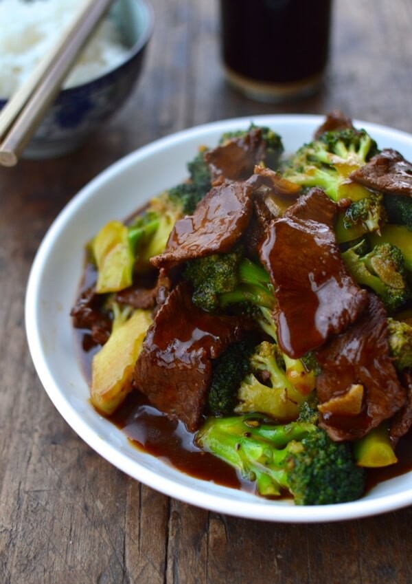 Stir-fried zucchini & shiitakes