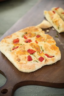 Stir-together flatbread dough