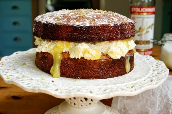 Stoli lemonade and elderflower Eton mess Victoria sponge