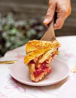 Stone fruit and berry pies