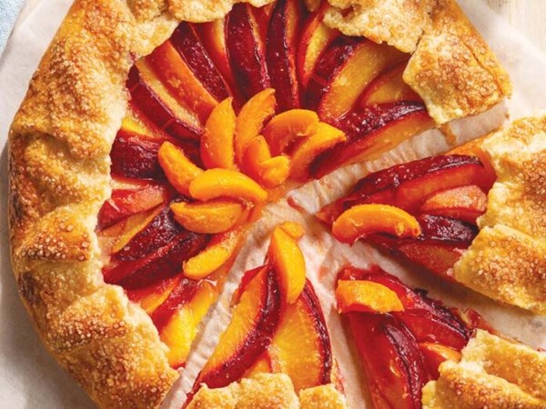 Stone fruit galette [all-butter pie dough]