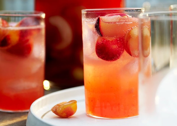 Stone fruit sangria