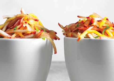 Stone fruit slaw