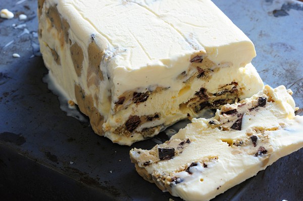 Stonesoup 7th birthday cookie dough ice cream cake
