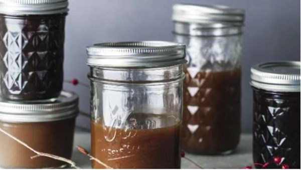 Store-cupboard salted caramel sauce