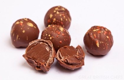 Store-cupboard tea truffles
