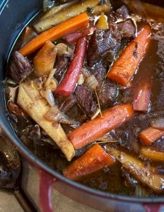Stout-braised beef stew