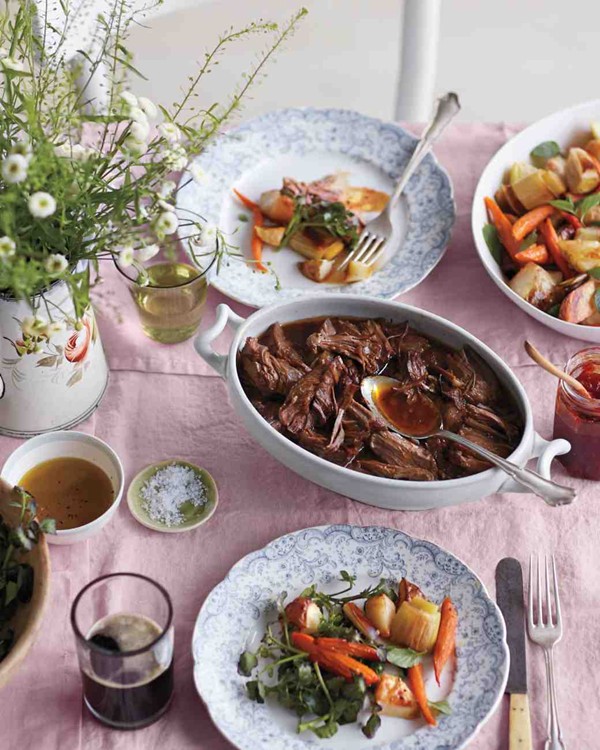Stout-braised lamb