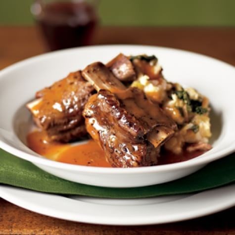 Stout-braised short ribs