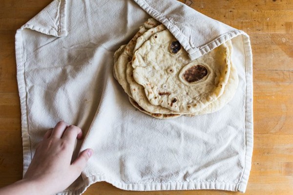 Stove-top flatbread