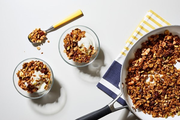 Stove-top granola