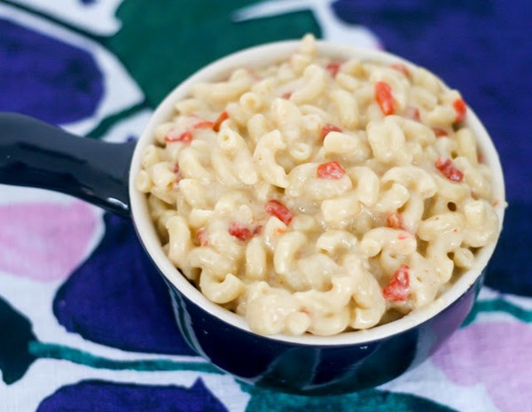 Stove-top pimento cheese macaroni and cheese