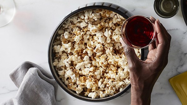 Stove-top popcorn