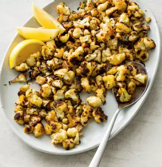 Stovetop cauliflower with garlic and thyme