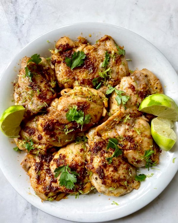 Stovetop chicken thighs