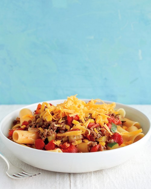 Stovetop chili mac